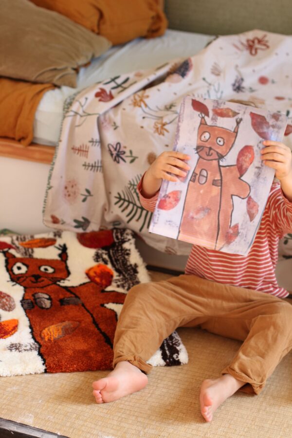 Transformer vos dessins en tapis personnalisé